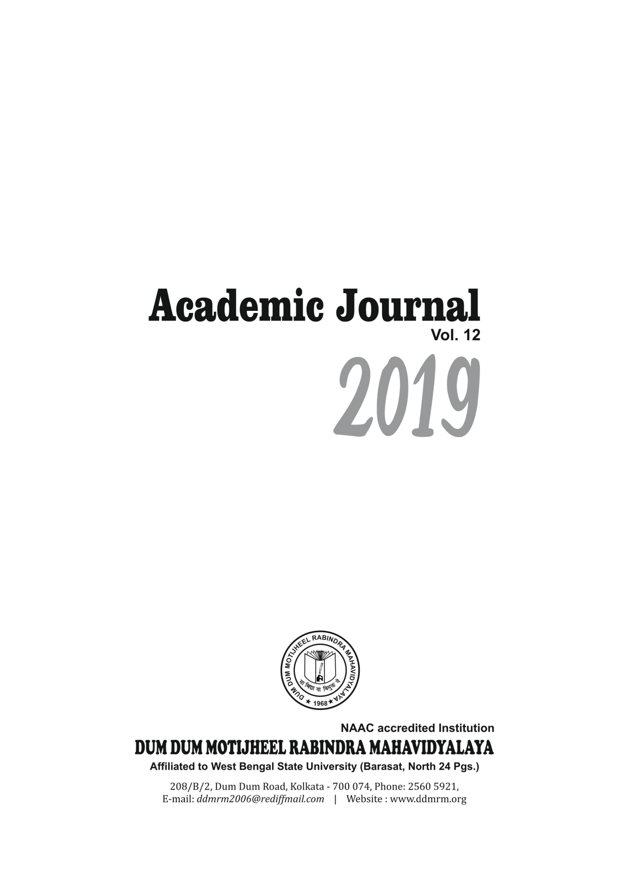 Academic Journal 2019 Image